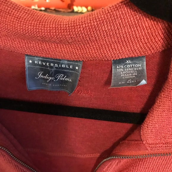 Tommy Bahama Reversible Pull Over - Picture 2 of 3